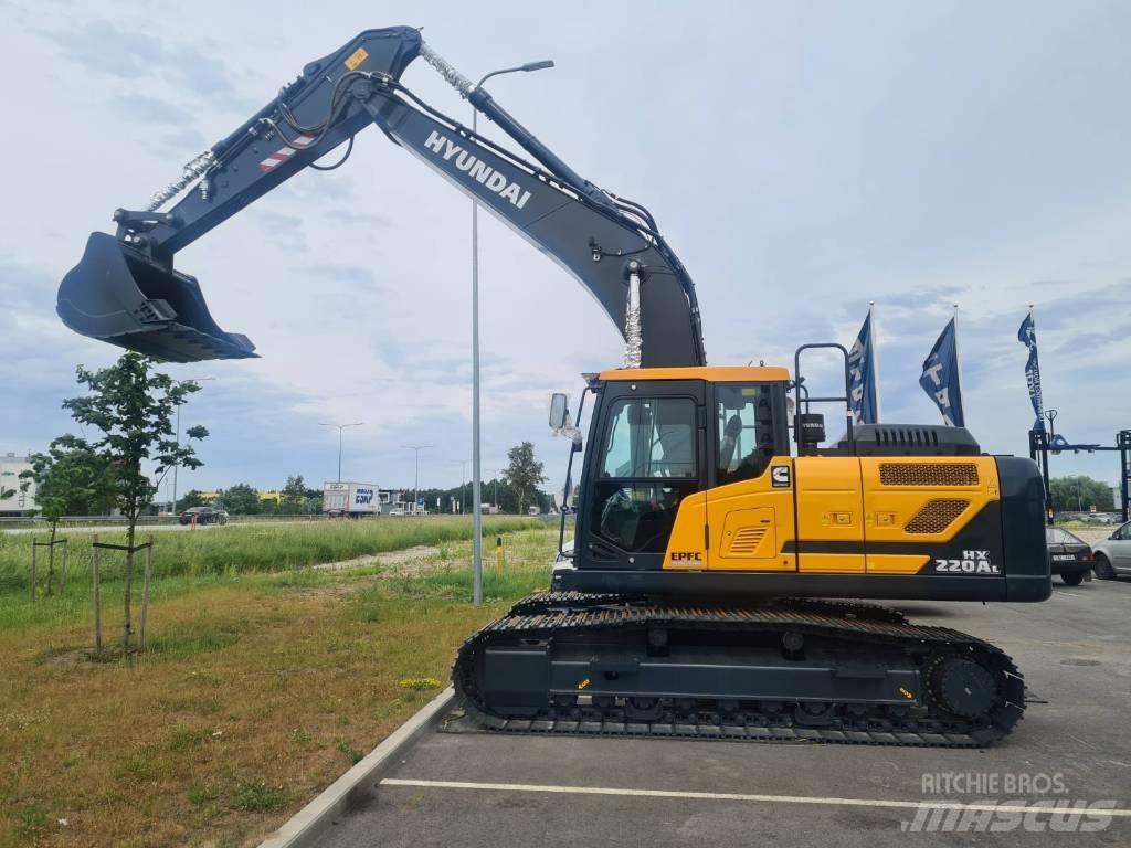 Hyundai HX220AL Верижен екскаватор