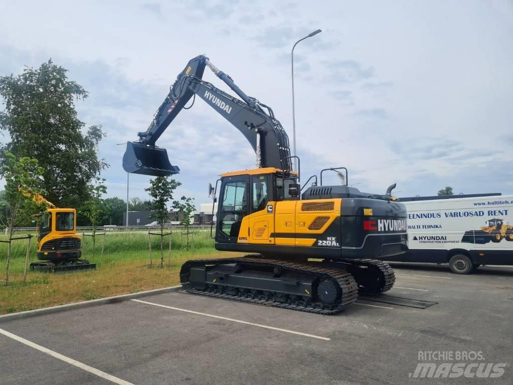 Hyundai HX220AL Верижен екскаватор