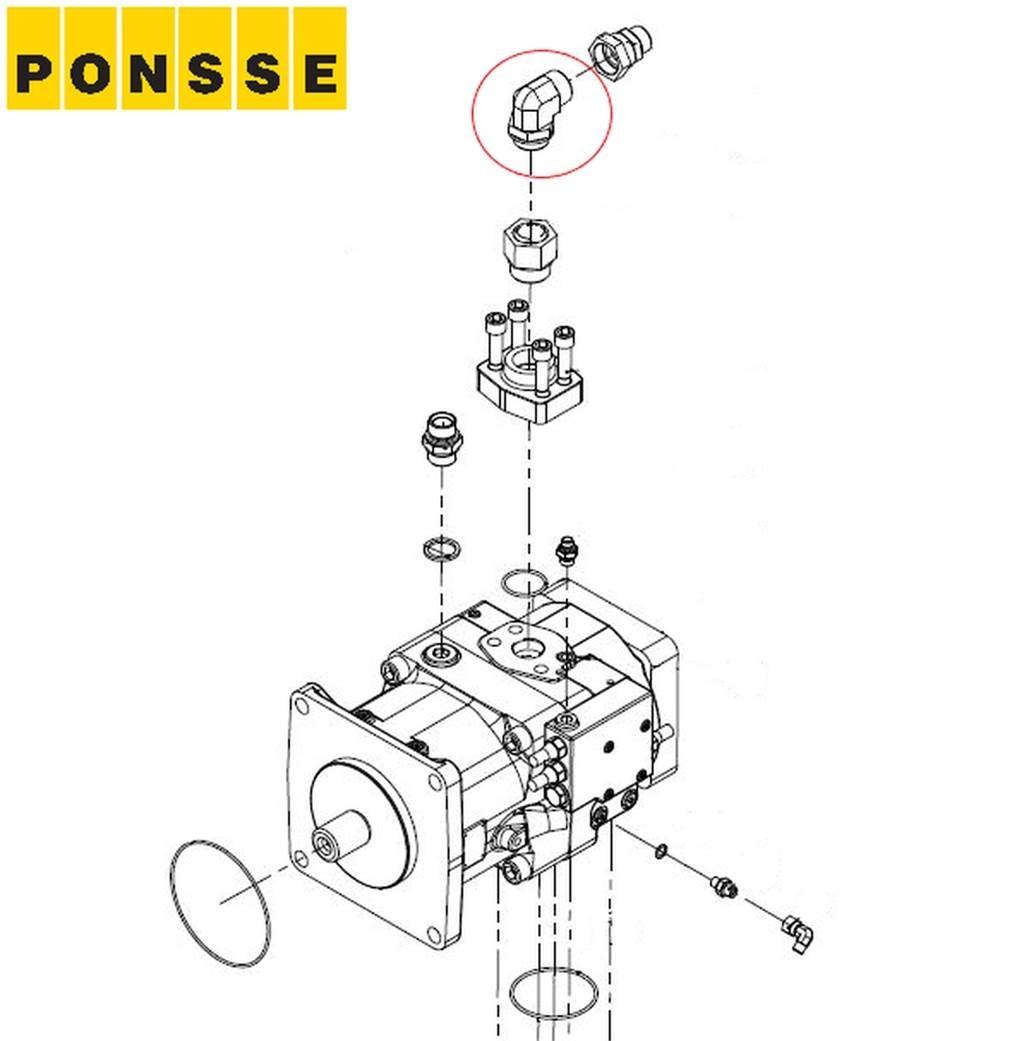 Ponsse 0055159 Хидравлични