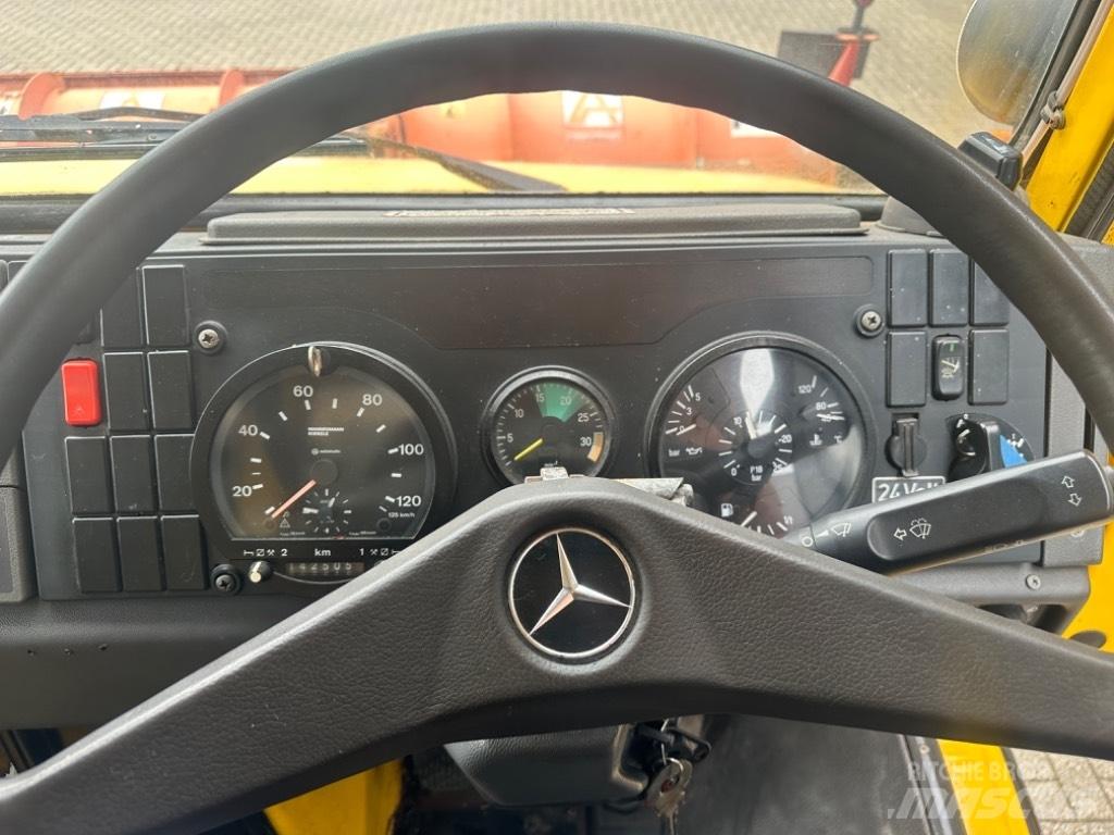 Unimog U1400 Rail Разстилачки на пясък и сол