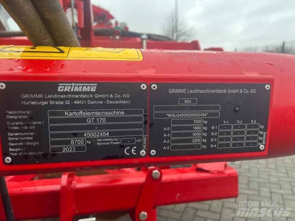 Grimme GT 170 Комбайни за картофи и копачи