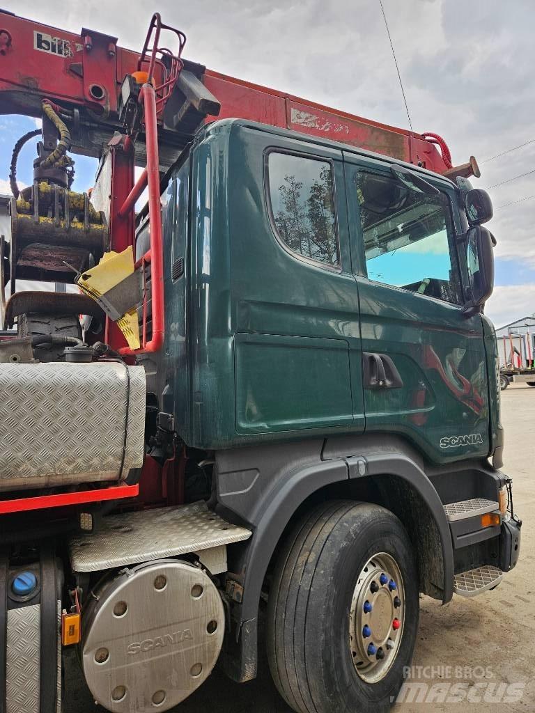 Scania R 560 За превоз на дървени трупи