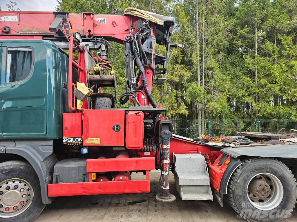 Scania R 560 За превоз на дървени трупи