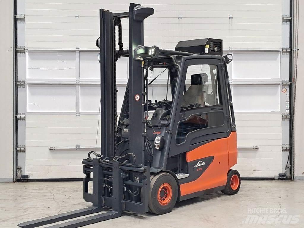 Linde E25HL-01/600 Електрически вилични кари-повдигачи