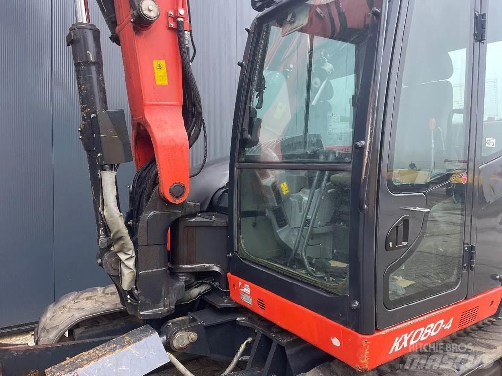 Kubota Kx080-4 Средни екскаватори 7т - 12т