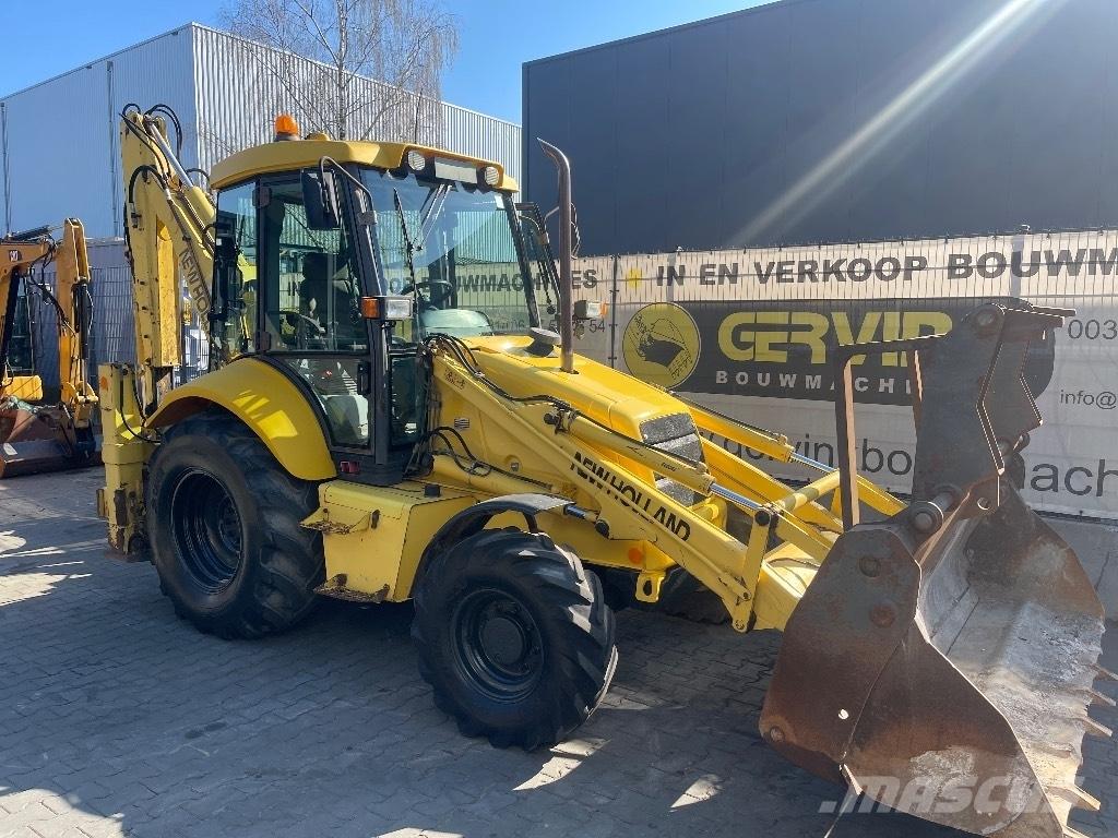 New Holland LB 110 Товарач със заден ексватор
