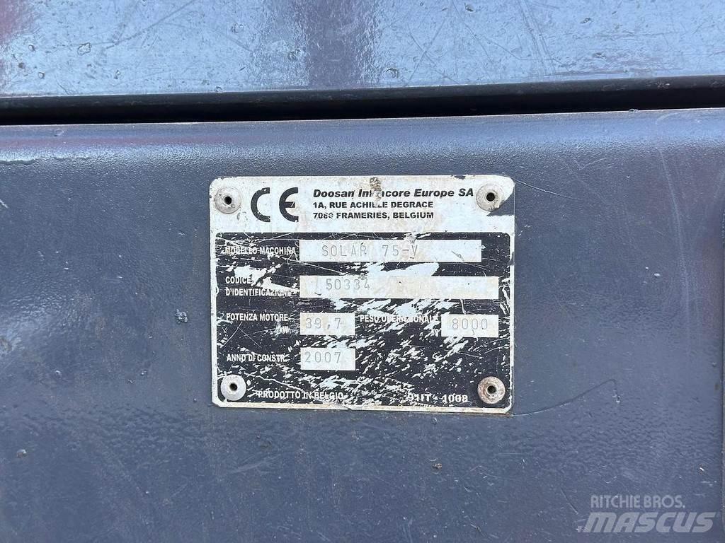 Doosan SOLAR 75V Средни екскаватори 7т - 12т