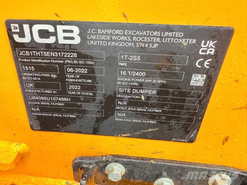 JCB 1 T-2S5 Странични самосвали