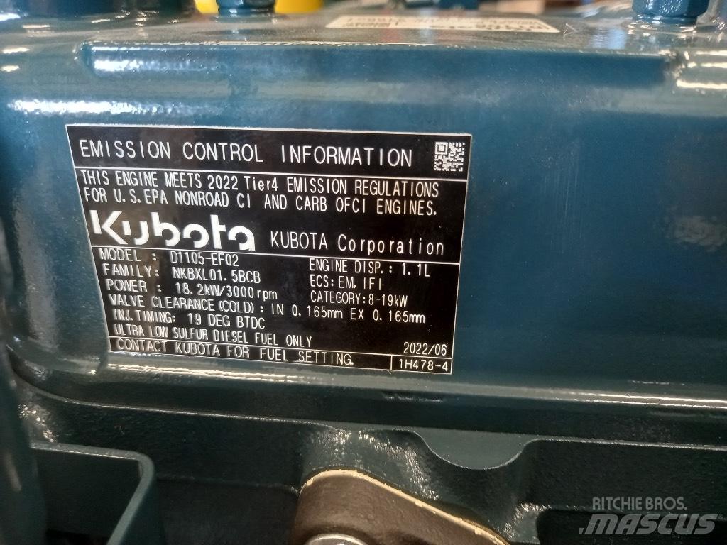 Kubota D 1105 Двигатели