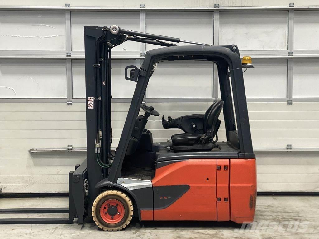 Linde E16-02 Електрически вилични кари-повдигачи