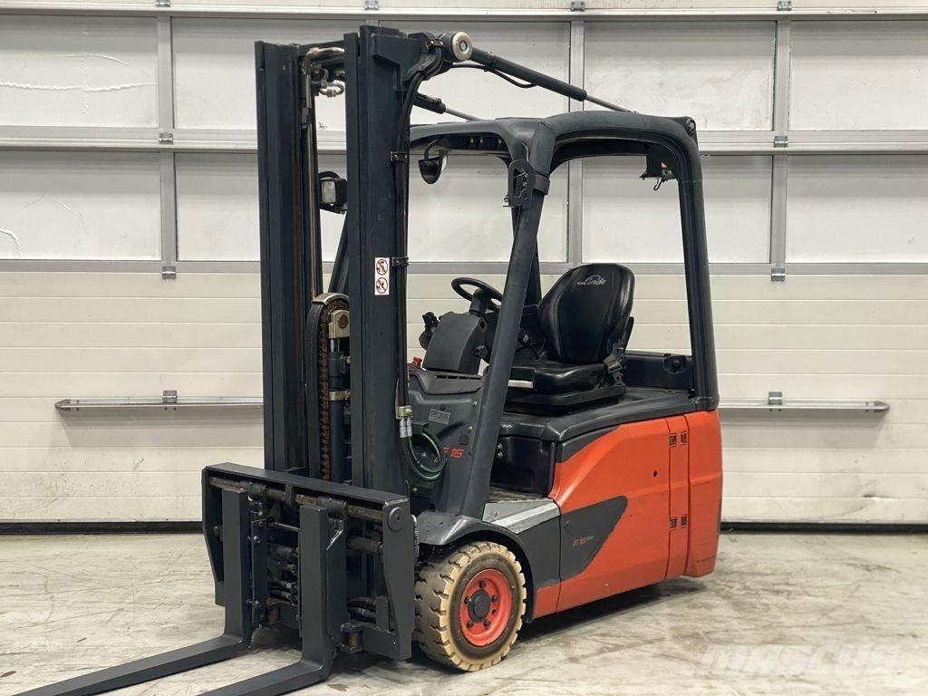 Linde E16-02 Електрически вилични кари-повдигачи