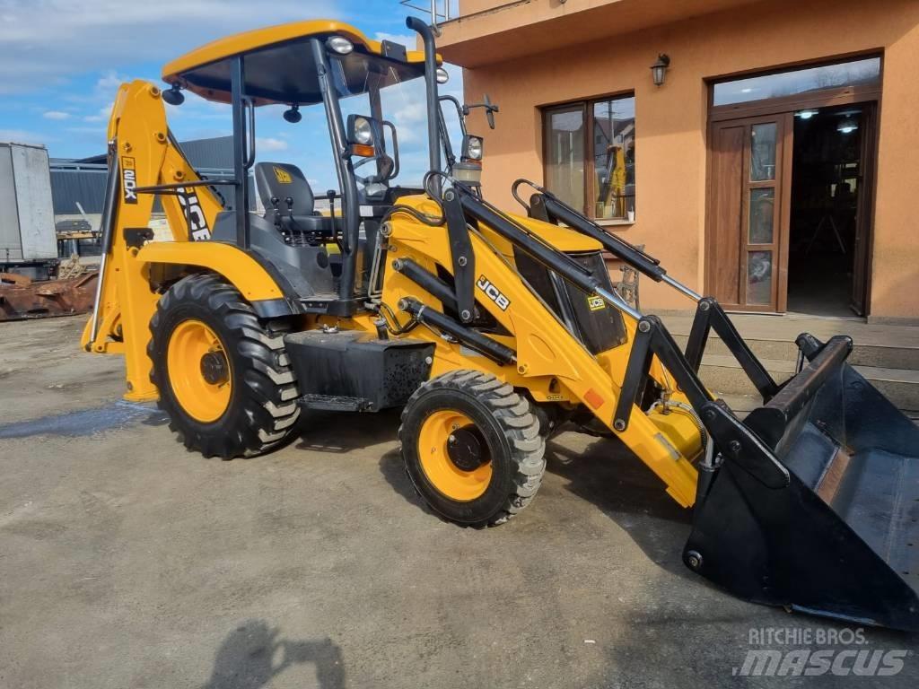 JCB 2cx Товарач със заден ексватор