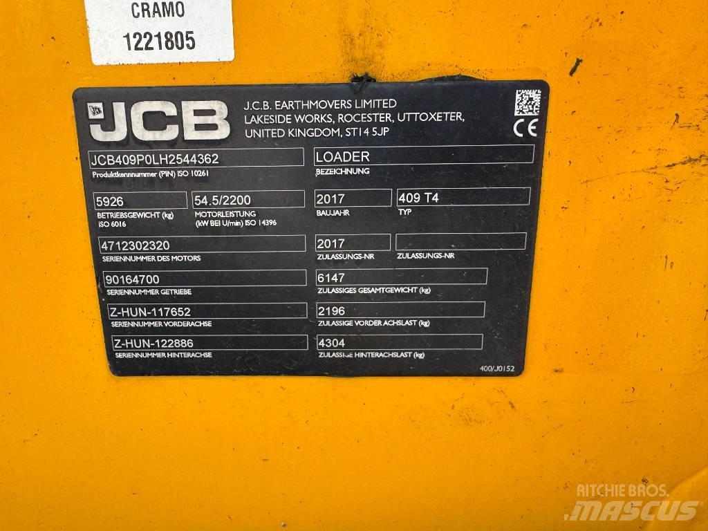 JCB 409 Колесни товарачи