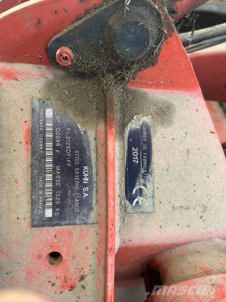 Kuhn FC3125 Косачки за монтиране и теглене