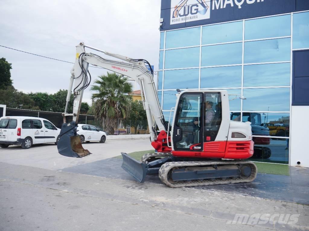 Takeuchi TB 290 Средни екскаватори 7т - 12т
