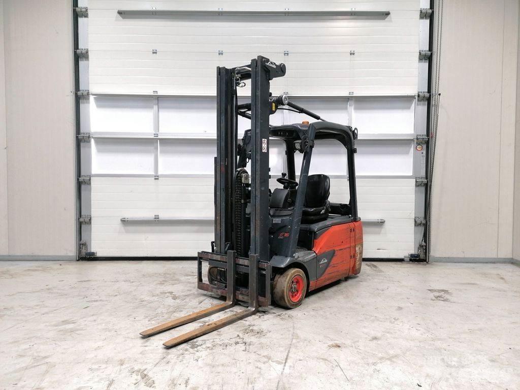 Linde E16L-02 Електрически вилични кари-повдигачи