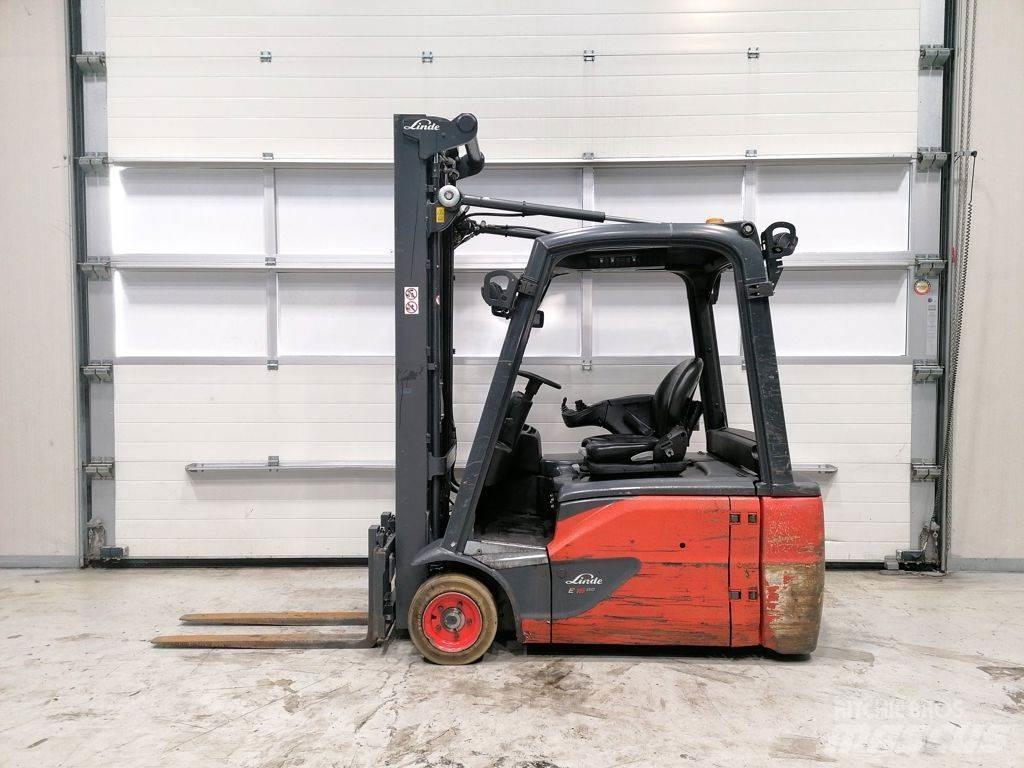 Linde E16L-02 Електрически вилични кари-повдигачи