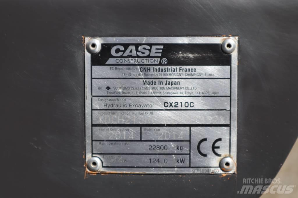 CASE CX210C Верижен екскаватор