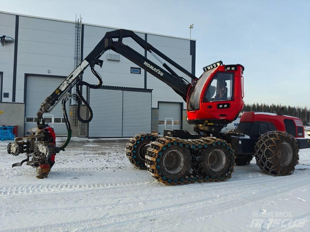 Komatsu 931 Харвестери
