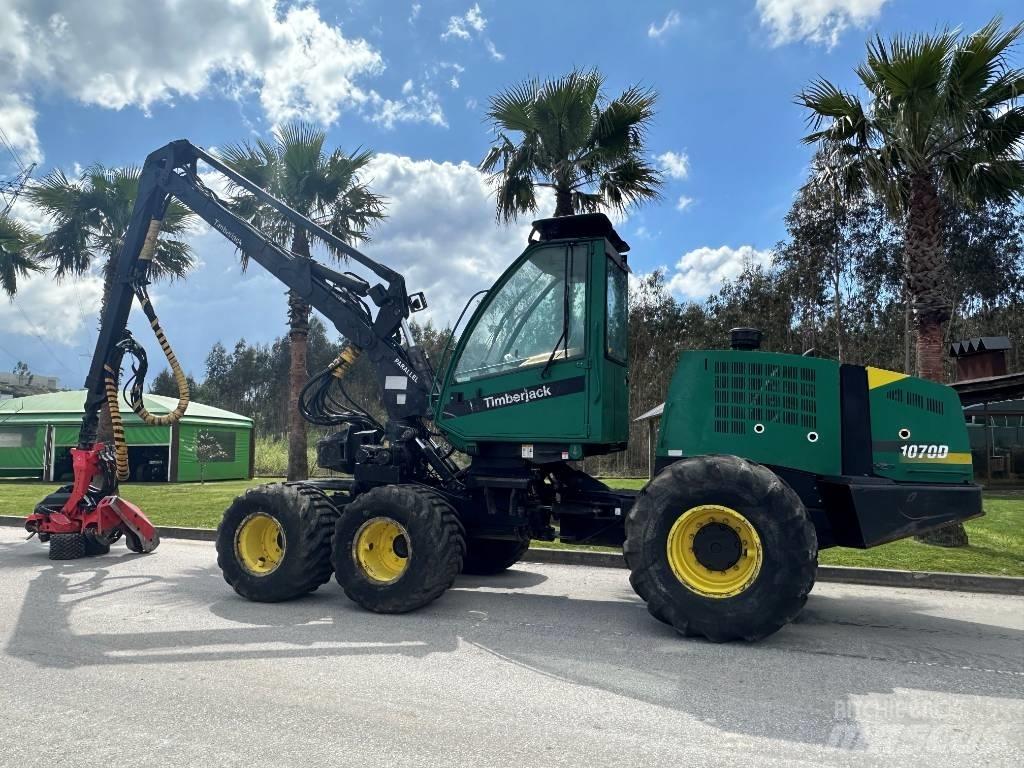 Timberjack 1070D Харвестери