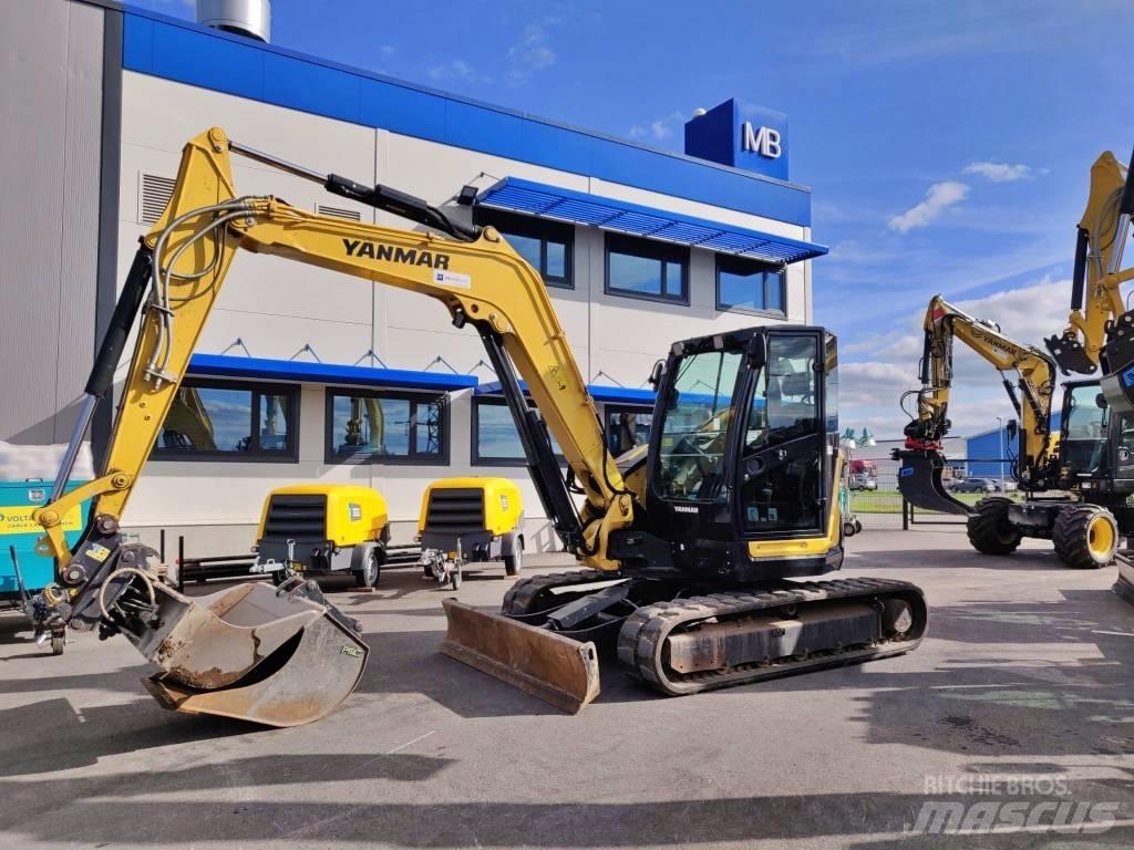 Yanmar Vio 80-1A Средни екскаватори 7т - 12т
