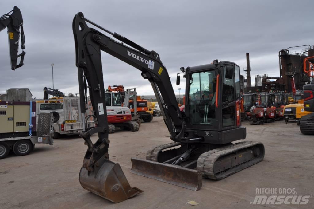 Volvo ECR50F Мини екскаватори < 7 т
