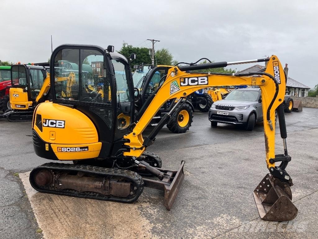 JCB 8026 CTS Мини екскаватори < 7 т