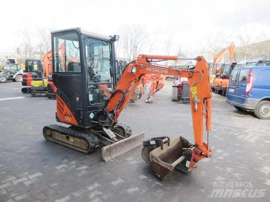 Hitachi ZX 17 U-2 Мини екскаватори < 7 т