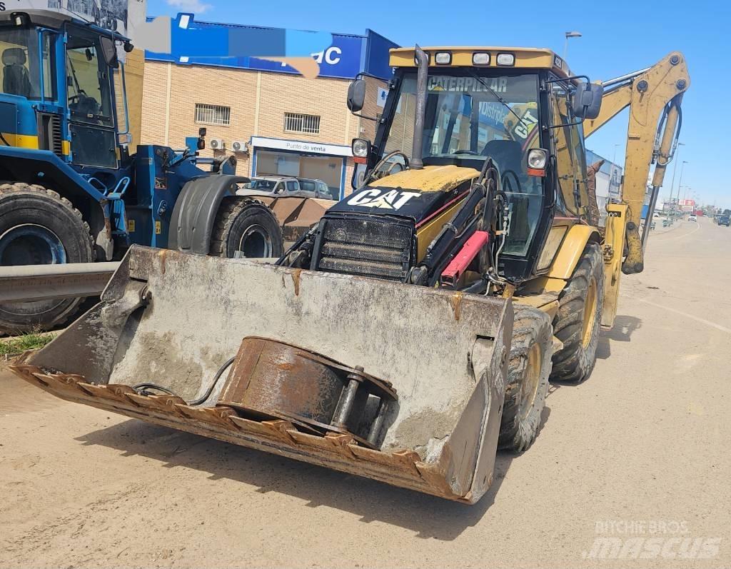 CAT 432 D Товарач със заден ексватор