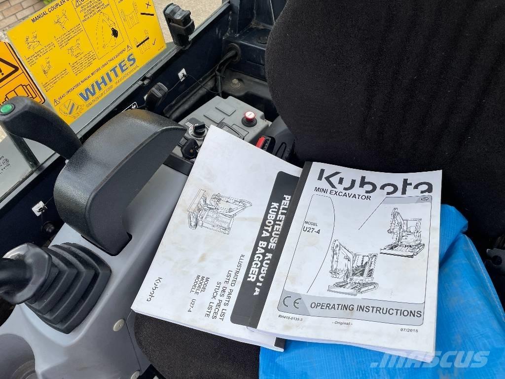 Kubota U 27-4 Мини екскаватори < 7 т