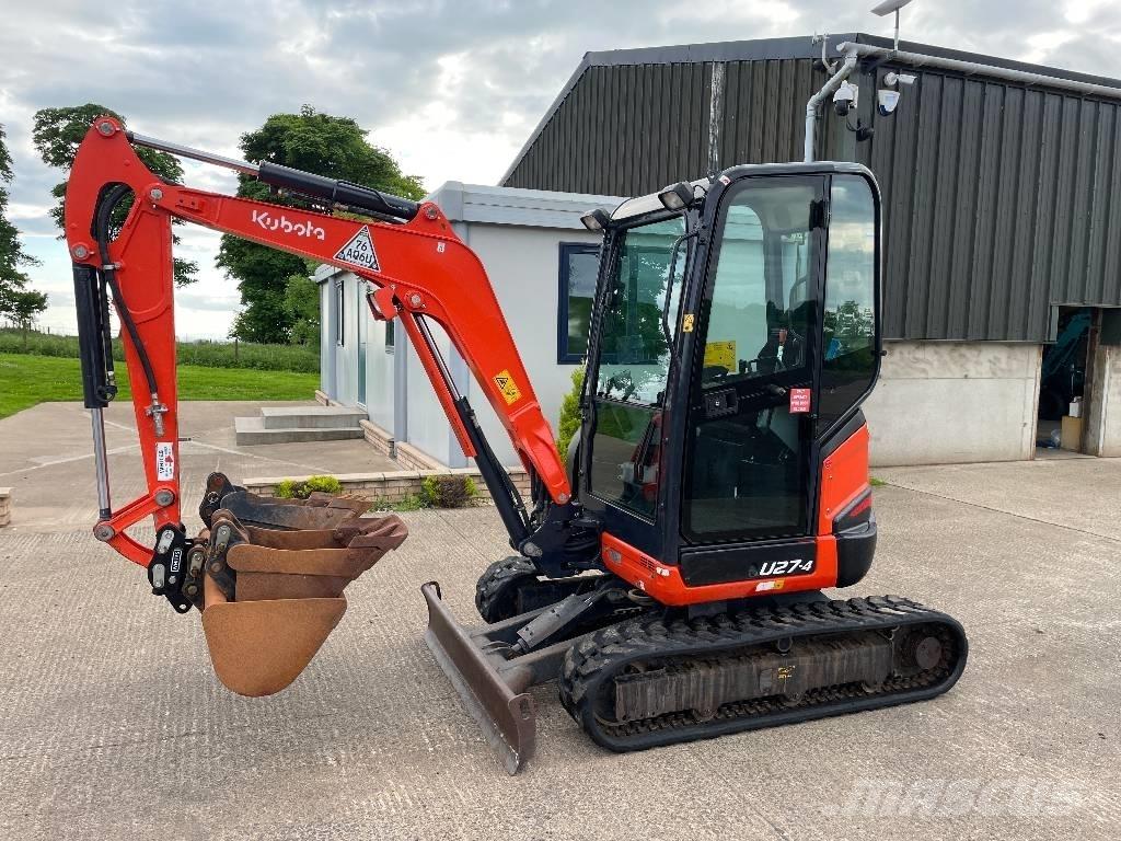 Kubota U 27-4 Мини екскаватори < 7 т