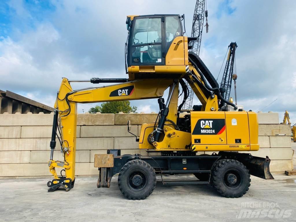 CAT mh3024 Колесни екскаватори