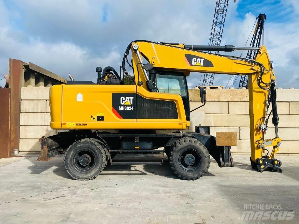 CAT mh3024 Колесни екскаватори