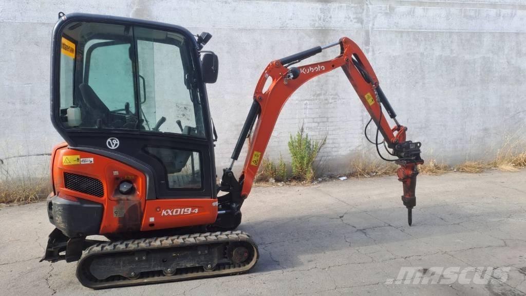 Kubota KX 091-4 Мини екскаватори < 7 т