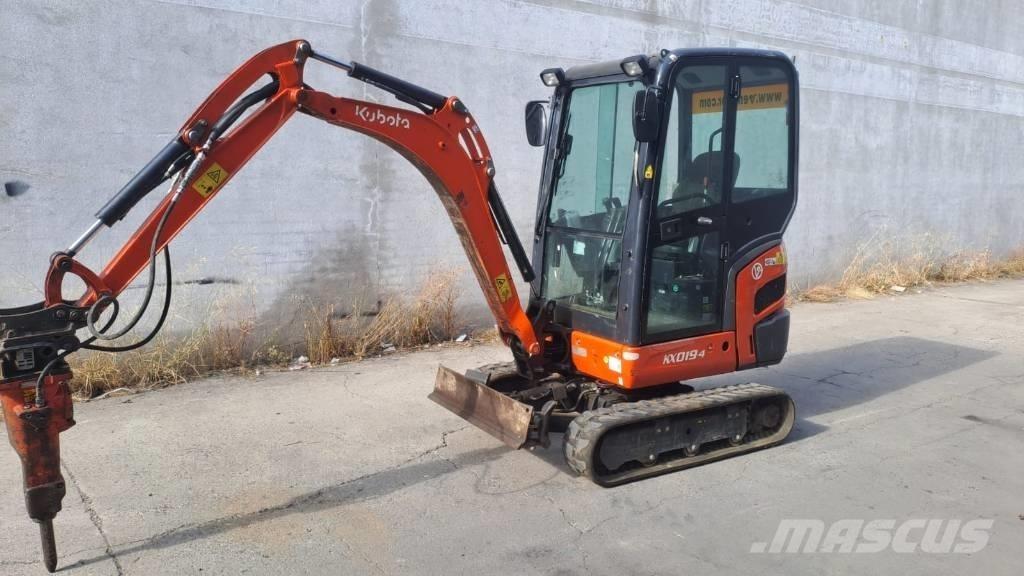 Kubota KX 091-4 Мини екскаватори < 7 т