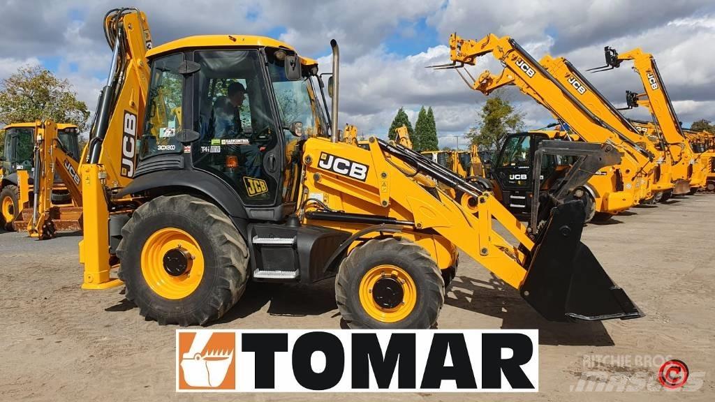 JCB 3 CX Товарач със заден ексватор