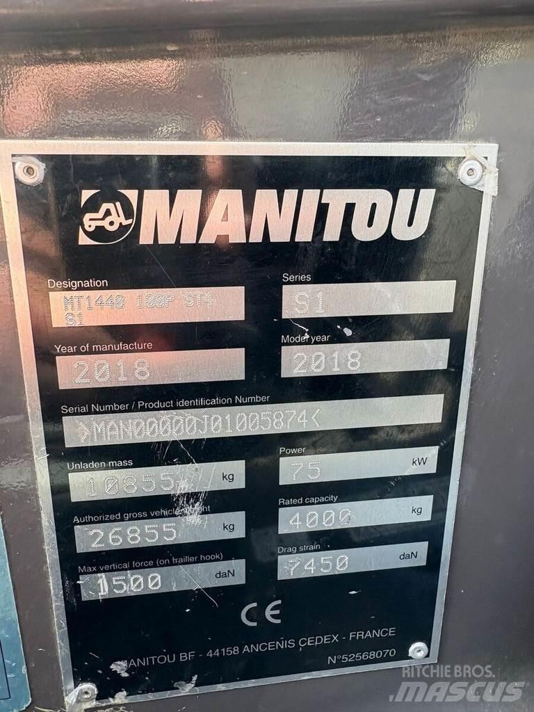 Manitou MT 1440 Телескопични товарачи