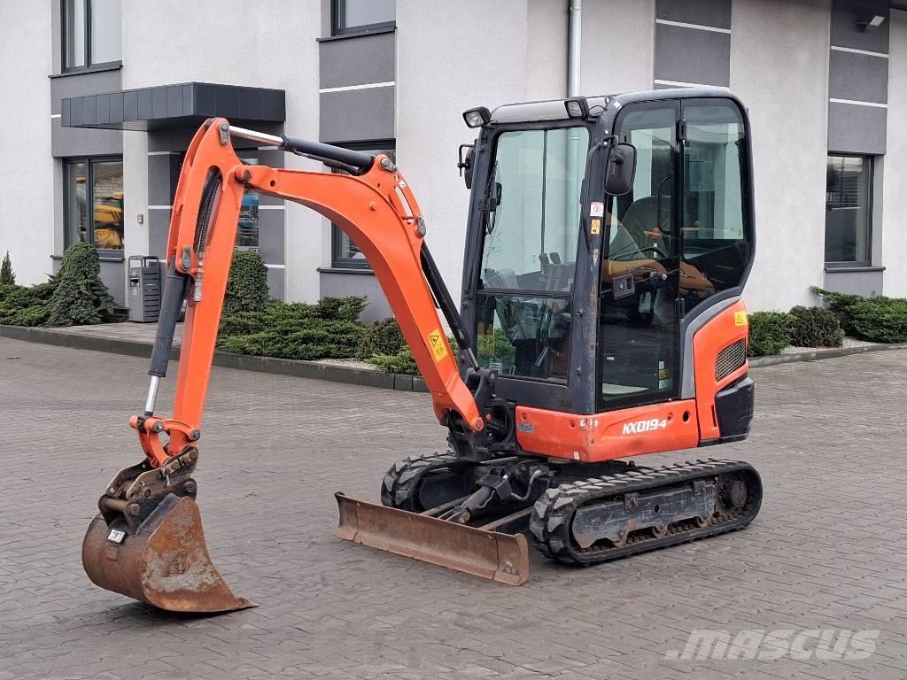 Kubota KX 019-4 Мини екскаватори < 7 т