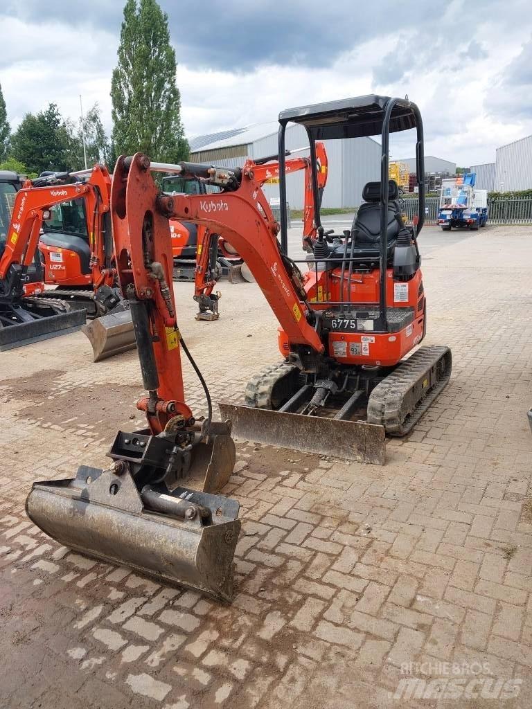 Kubota U 17-3N Мини екскаватори < 7 т