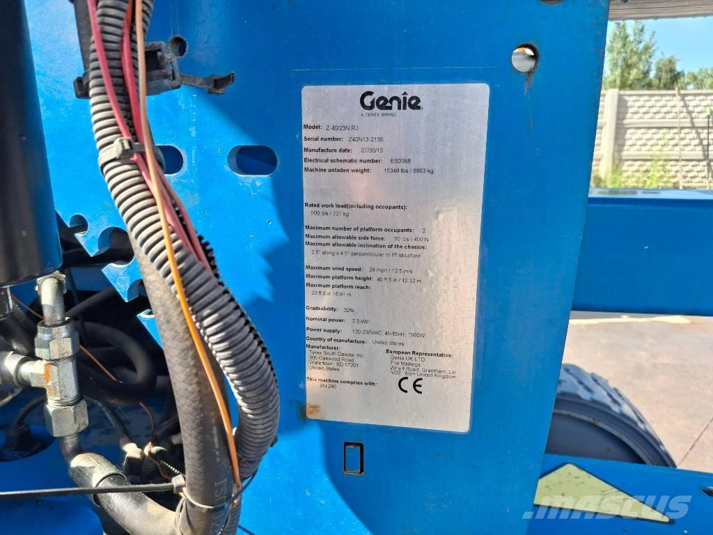Genie Z40/23NRJ Съчленени стрелови подемници