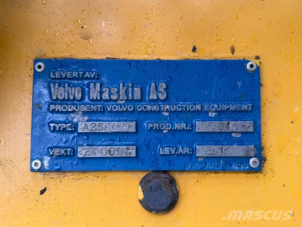 Volvo A 25 F Дъмпери/моторни превозни средства