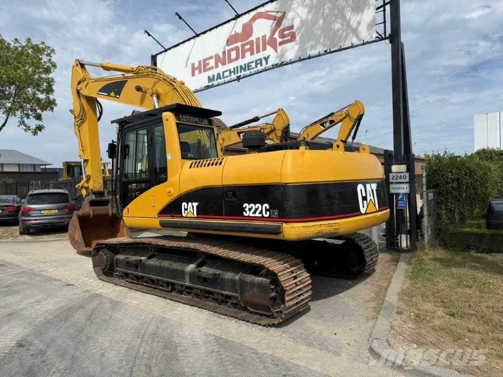 CAT 322CLN Верижен екскаватор