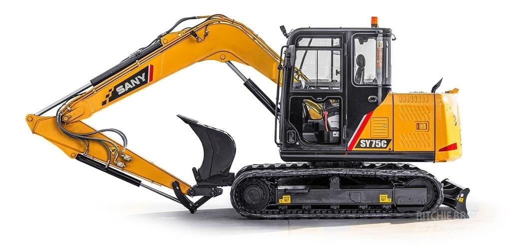 Sany SY75C Средни екскаватори 7т - 12т