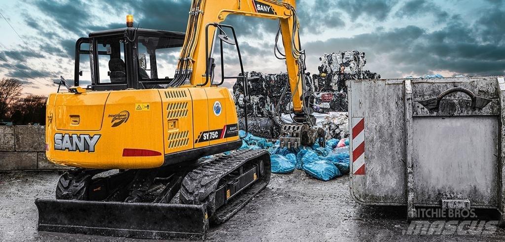 Sany SY75C Средни екскаватори 7т - 12т