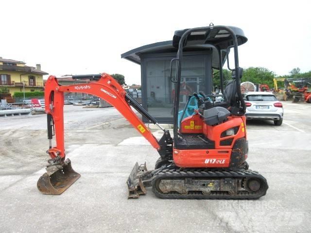 Kubota U 17-3 Мини екскаватори < 7 т
