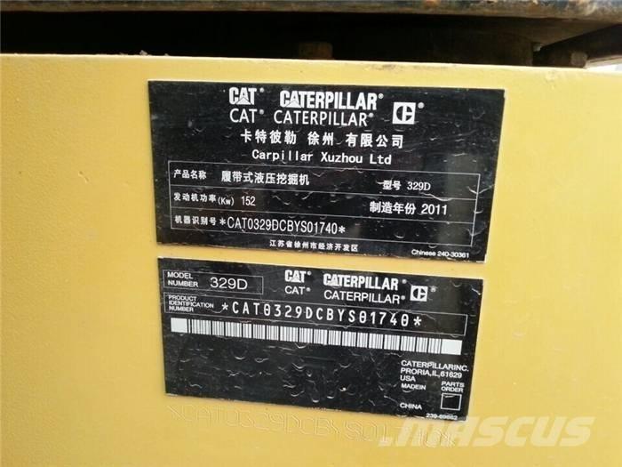 CAT 329 D L Верижен екскаватор
