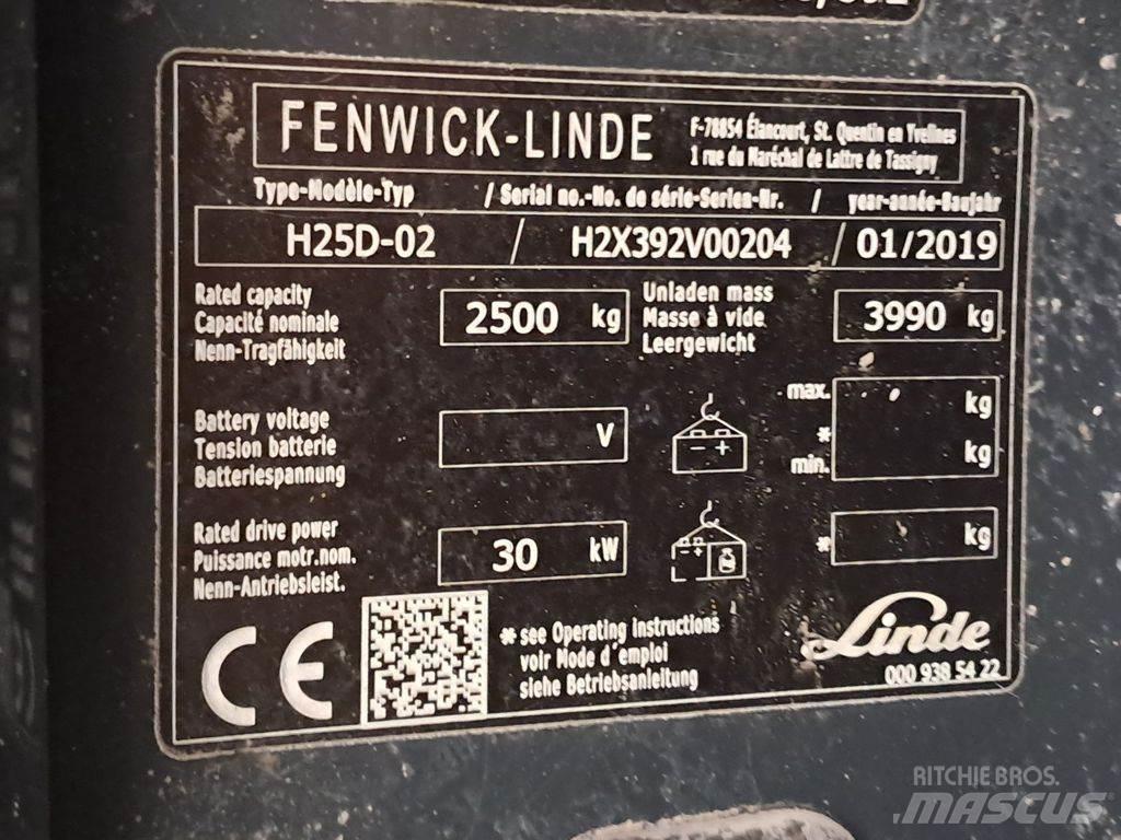 Linde H25D-02 Дизелови камиони