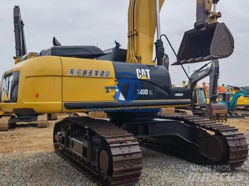 CAT 340D2L Верижен екскаватор