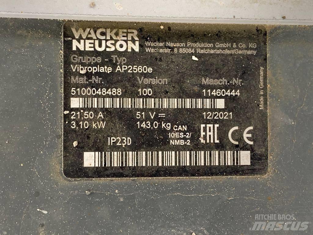Wacker Neuson AP2560 Уплътнители за плочи
