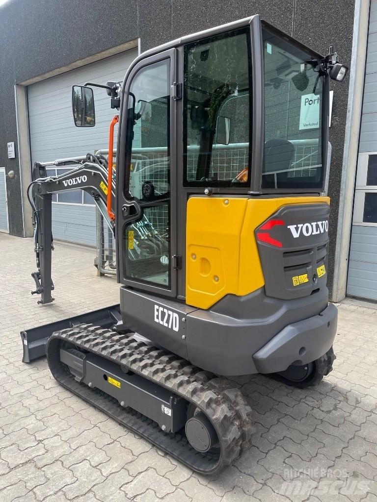 Volvo EC27D Мини екскаватори < 7 т